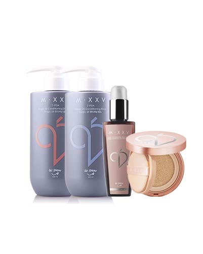 【2025雙11】調理洗髮精+滋養潤髮乳+保濕修護髮油+絕對天使氣墊粉餅