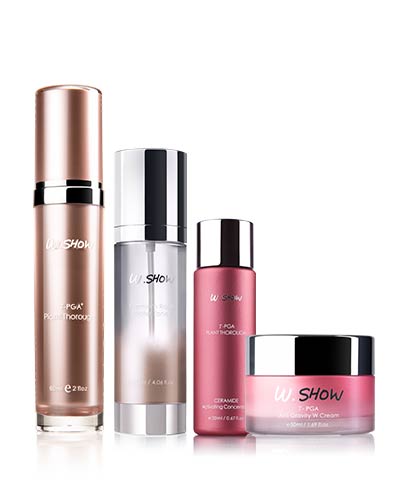 【十週年母親節】全效精華60ml+全效抗引W霜+奢亮抗老安瓶+全效玫瑰水