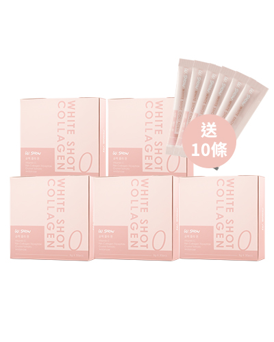 【限定優惠】五盒煥白養妍膠原粉(阿拉伯糖0)贈送10條阿拉伯糖0『可分三期零利率』
