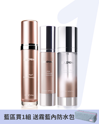 2026週年慶【藍】全效玫瑰水120ml+全效精華60ml +全效精萃乳